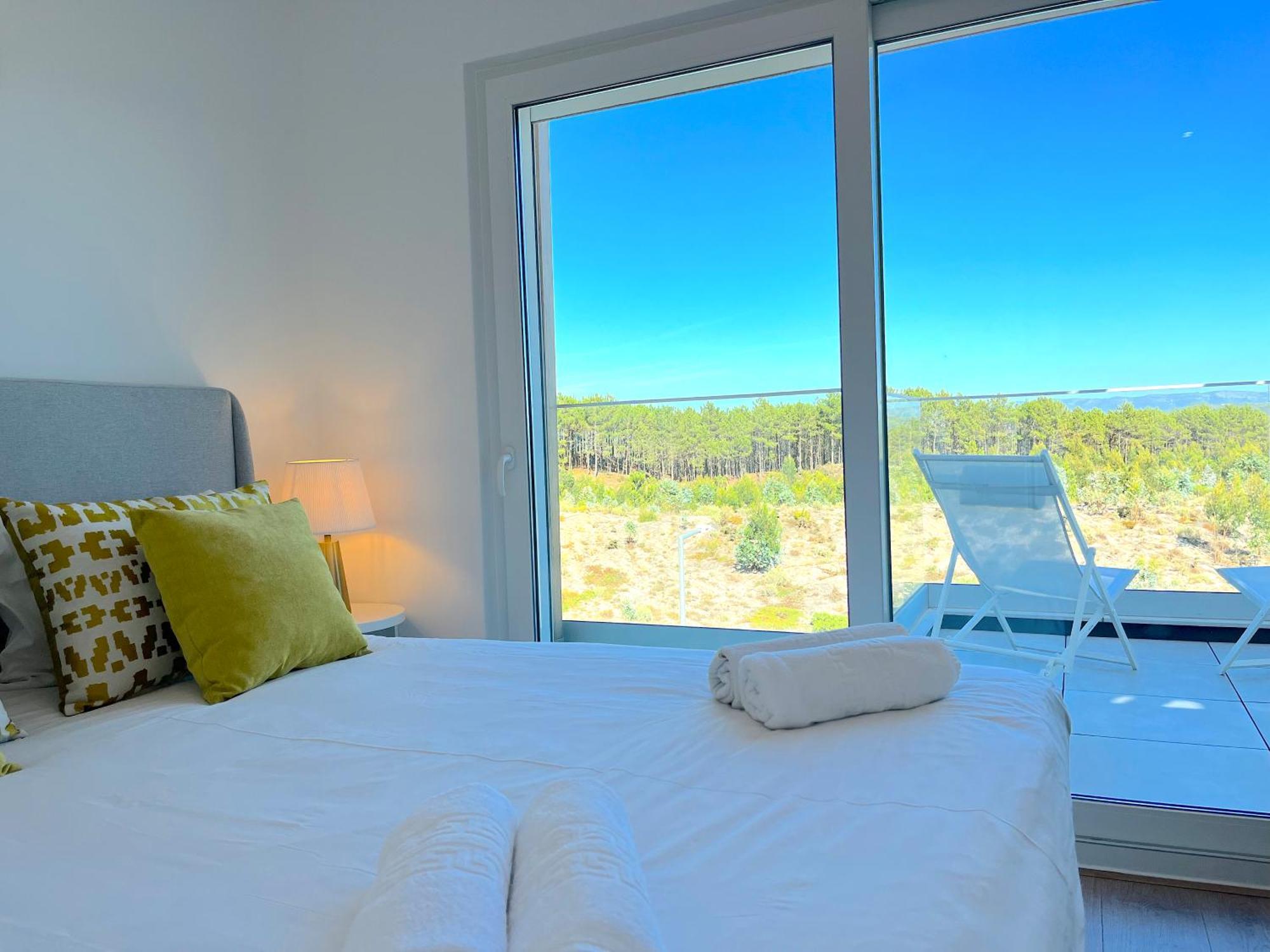 Mar A Vista - Condominium With Pool, Gym And Sea Views Nazaré Exterior photo
