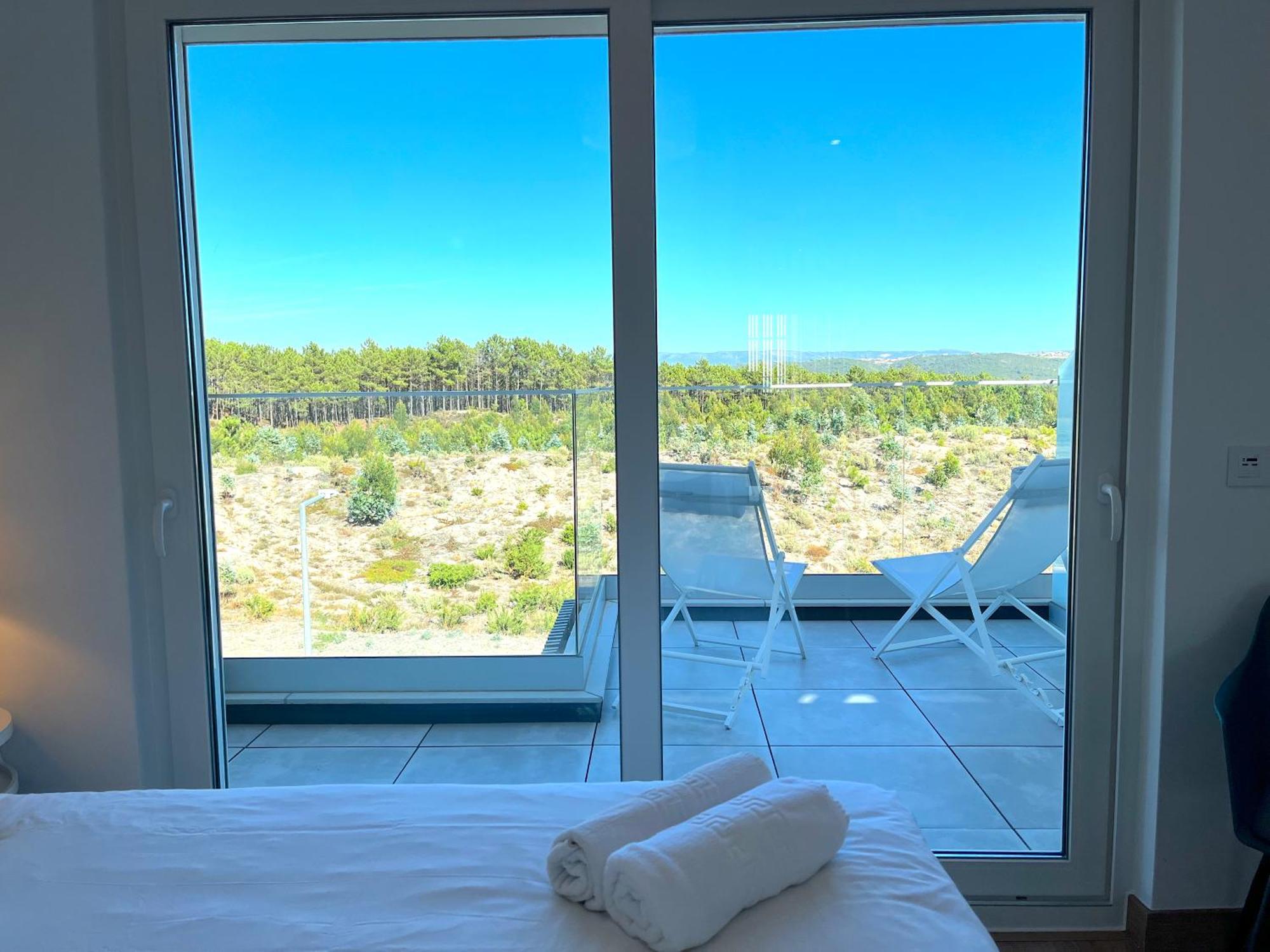 Mar A Vista - Condominium With Pool, Gym And Sea Views Nazaré Exterior photo